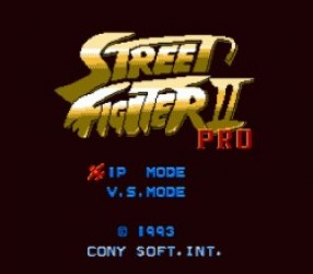 Street Fighter 2 Pro Rom